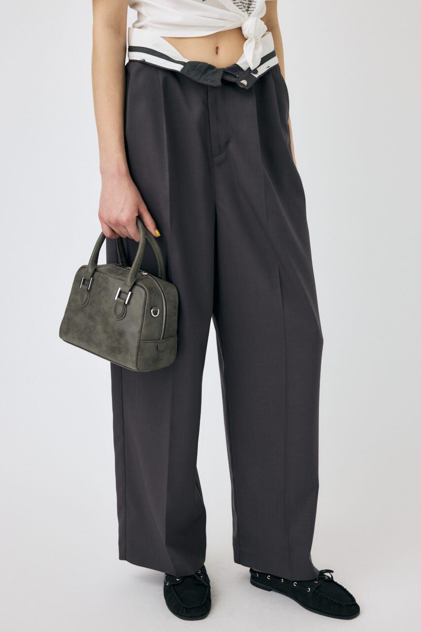 MOUSSY「TUCK トラウザーズ」|その他|