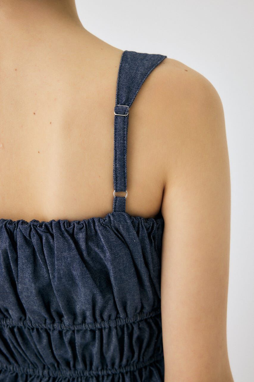 MOUSSY「DENIM LIKE GABBY キャミ」|キャミソール|