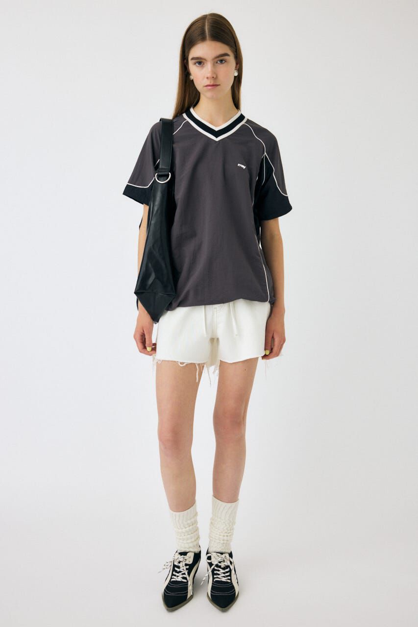 MOUSSY「PIPING OVER トップス」|Tシャツ・カットソー|