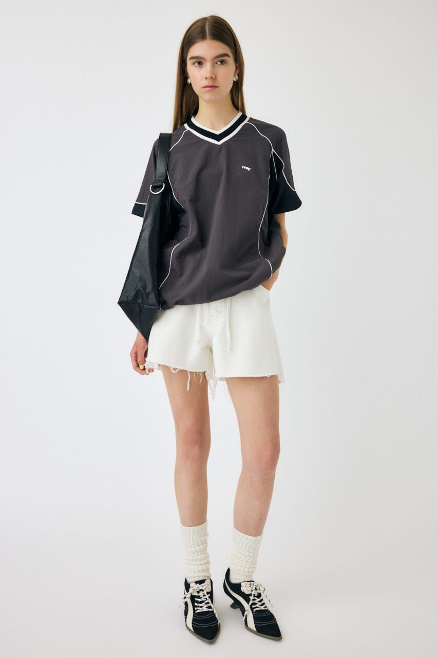 MOUSSY「PIPING OVER トップス」|Tシャツ・カットソー|