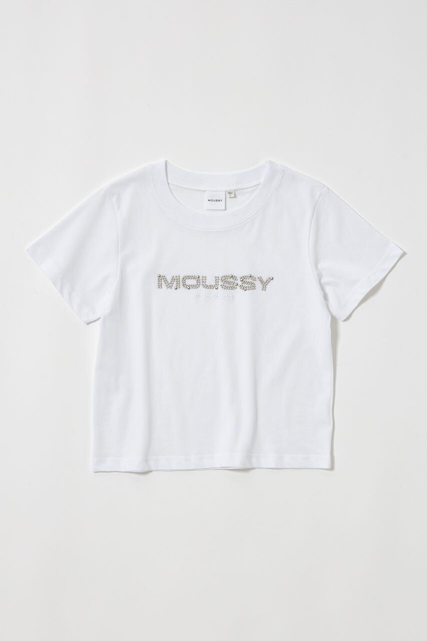 MOUSSY「LITTLE POPS ロゴ TEE」|Tシャツ・カットソー|