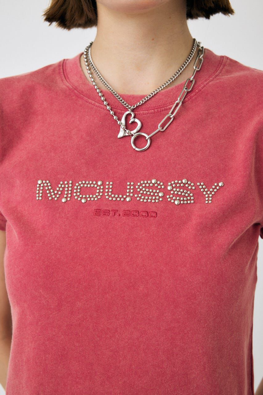 MOUSSY「LITTLE POPS ロゴ TEE」|Tシャツ・カットソー|