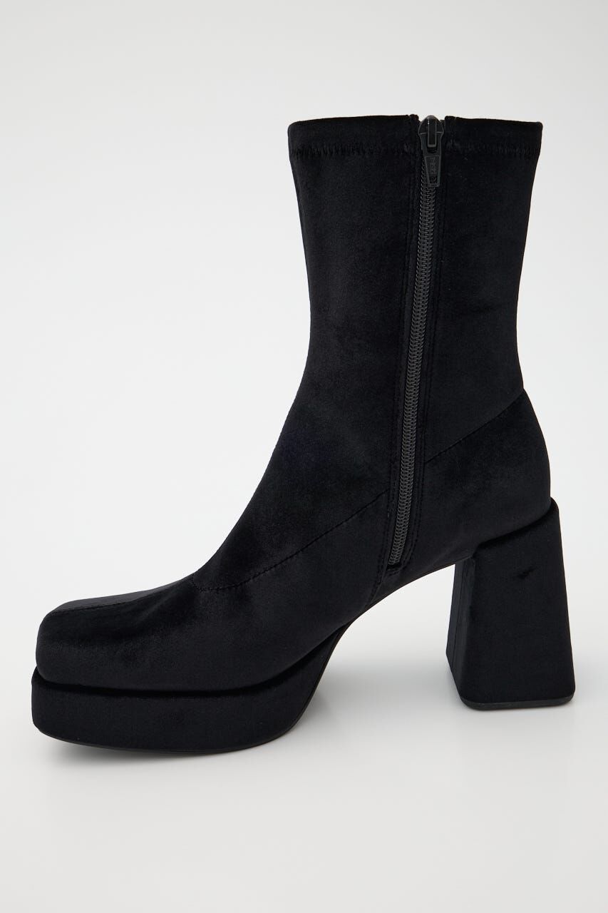 MOUSSY「STRETCH BLOCK HEEL ブーツ」|その他|