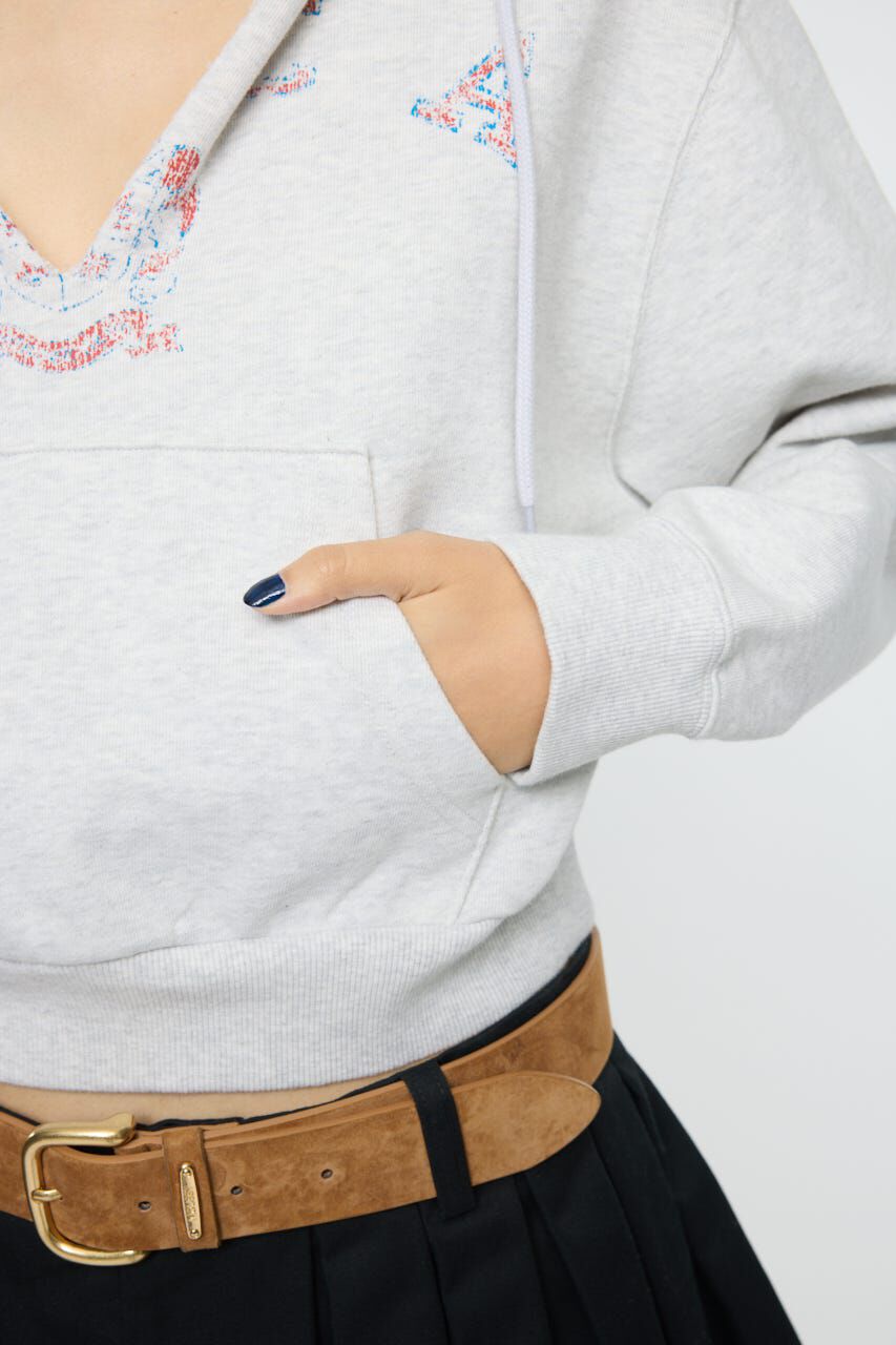 MOUSSY「RUGGED LOGO フーディー」|パーカー|