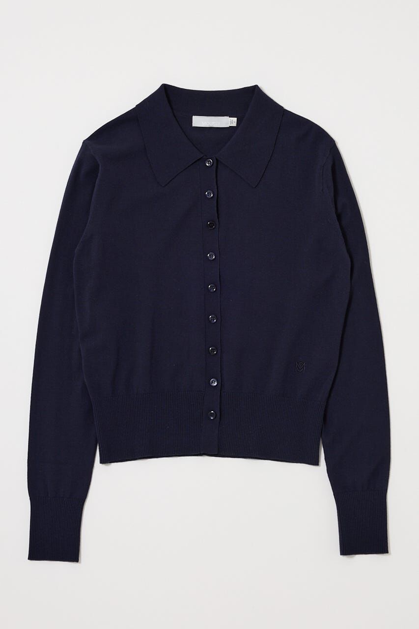 MOUSSY「HIGH GAUGE KNIT シャツ」|シャツ・ブラウス|