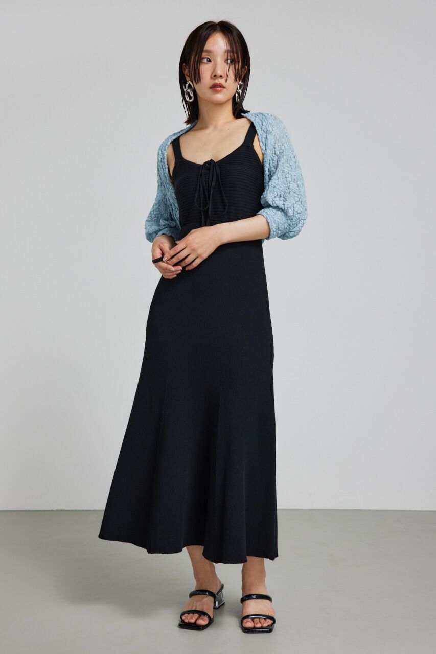 rienda「バンピーレースカーデ」|カーディガン|