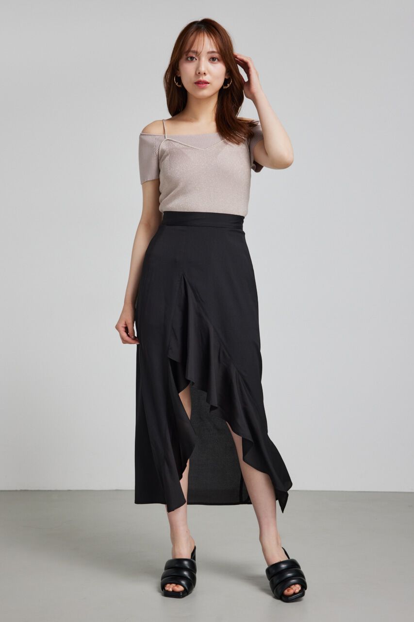 rienda「レイヤードニットトップス」|ニット・セーター|