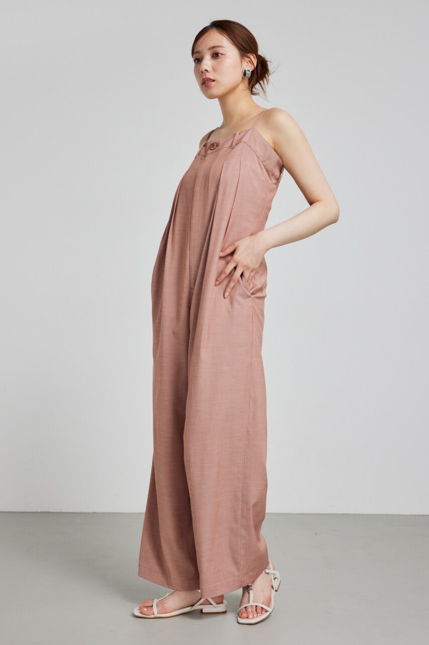 rienda「タックベアストレートロンパース」|その他|