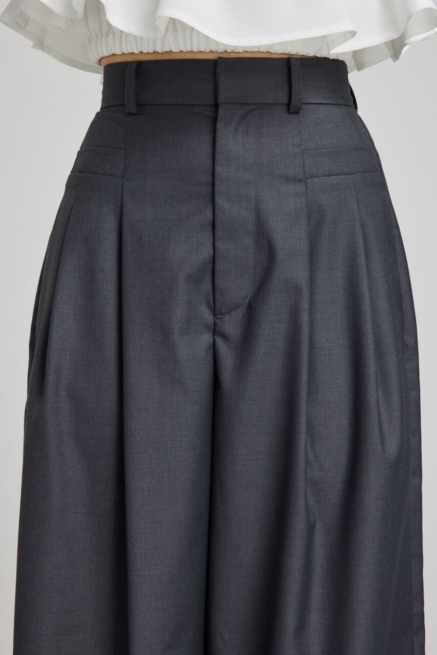 rienda「ポケットデザインタックワイドパンツ」|その他|