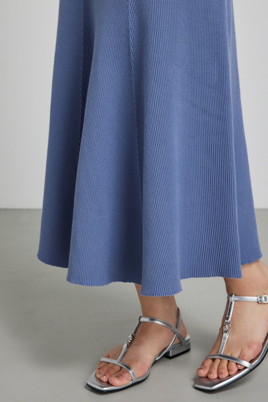 rienda「バストギャザーホルターマーメイドワンピース」|ワンピース|