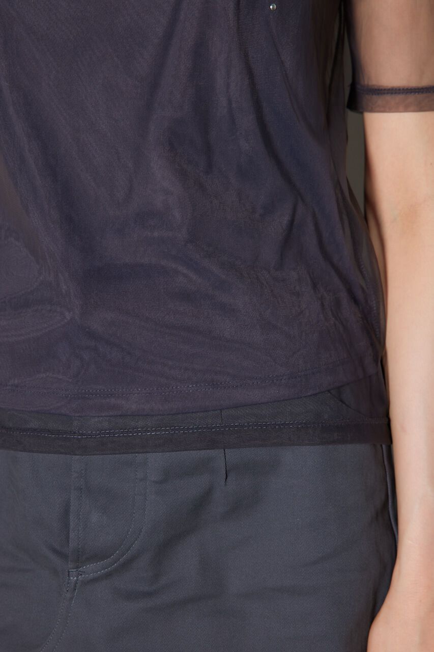 rienda「メタルボールシアートップス」|Tシャツ・カットソー|