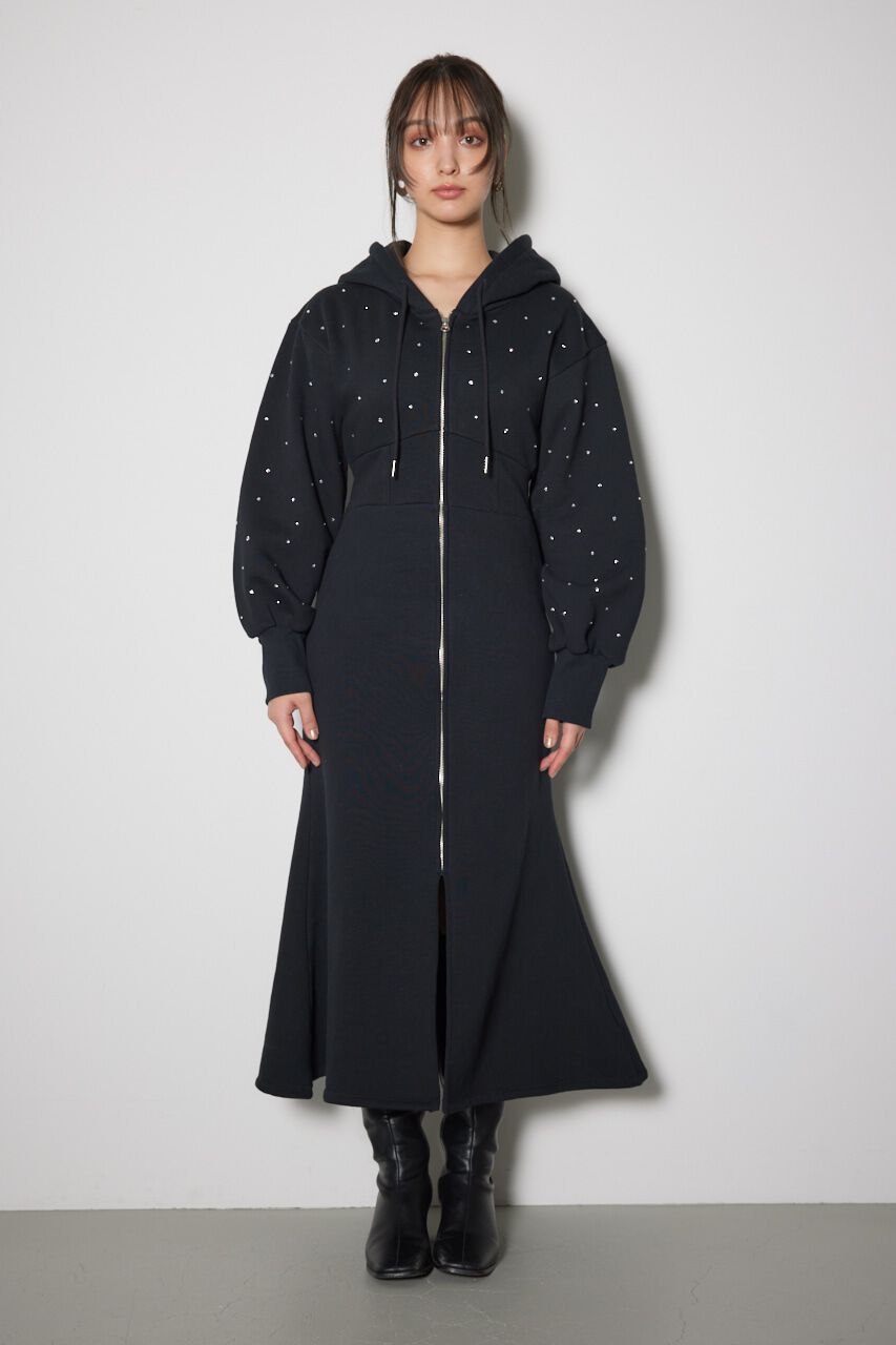 rienda「ビジュースウェットマーメイドワンピース」|ワンピース|