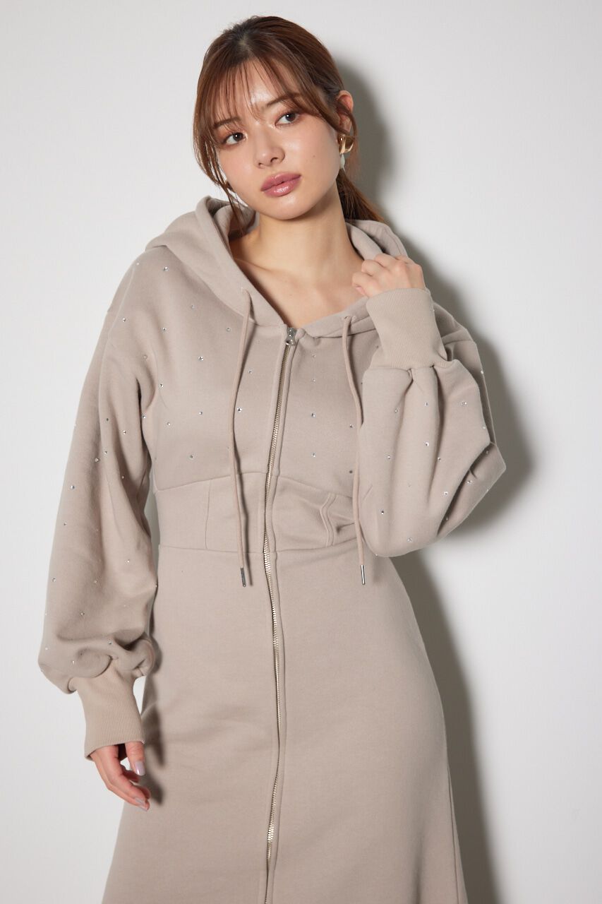 rienda「ビジュースウェットマーメイドワンピース」|ワンピース|