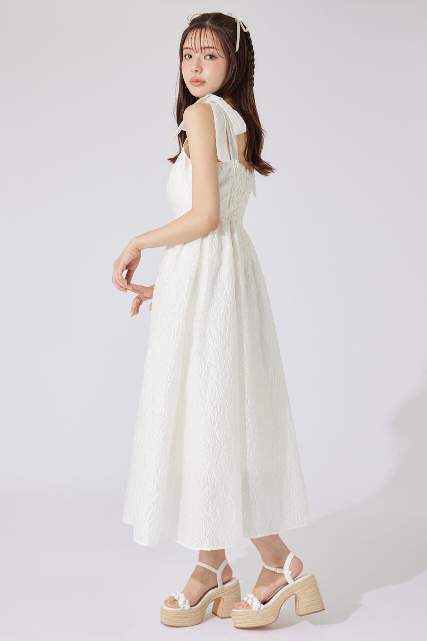 rienda「ショルダーリボンワンピース」|ワンピース|
