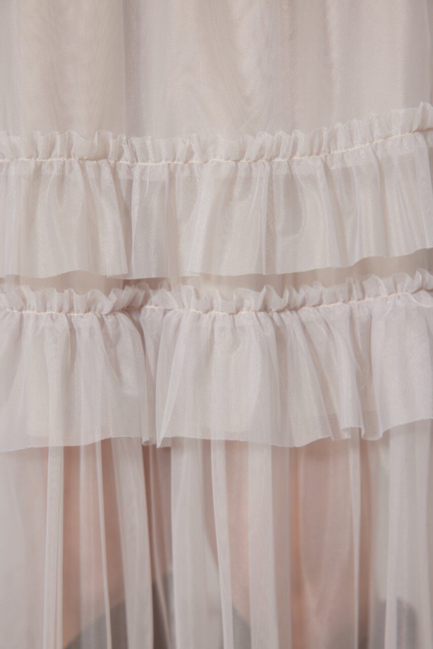 rienda「シアーチュールシャーリングハイウエストスカート」|スカート|