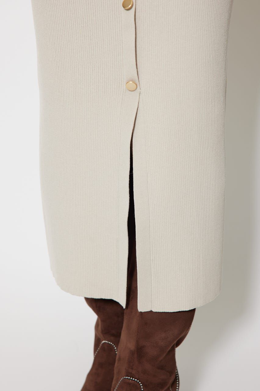 rienda「パフスリーブニットタイトワンピース」|ワンピース|