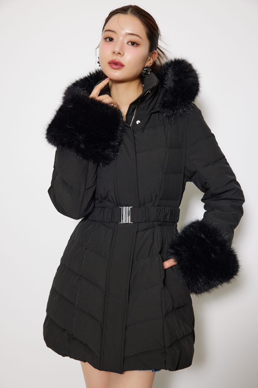 rienda「Aラインダウンワンピコート」|その他|