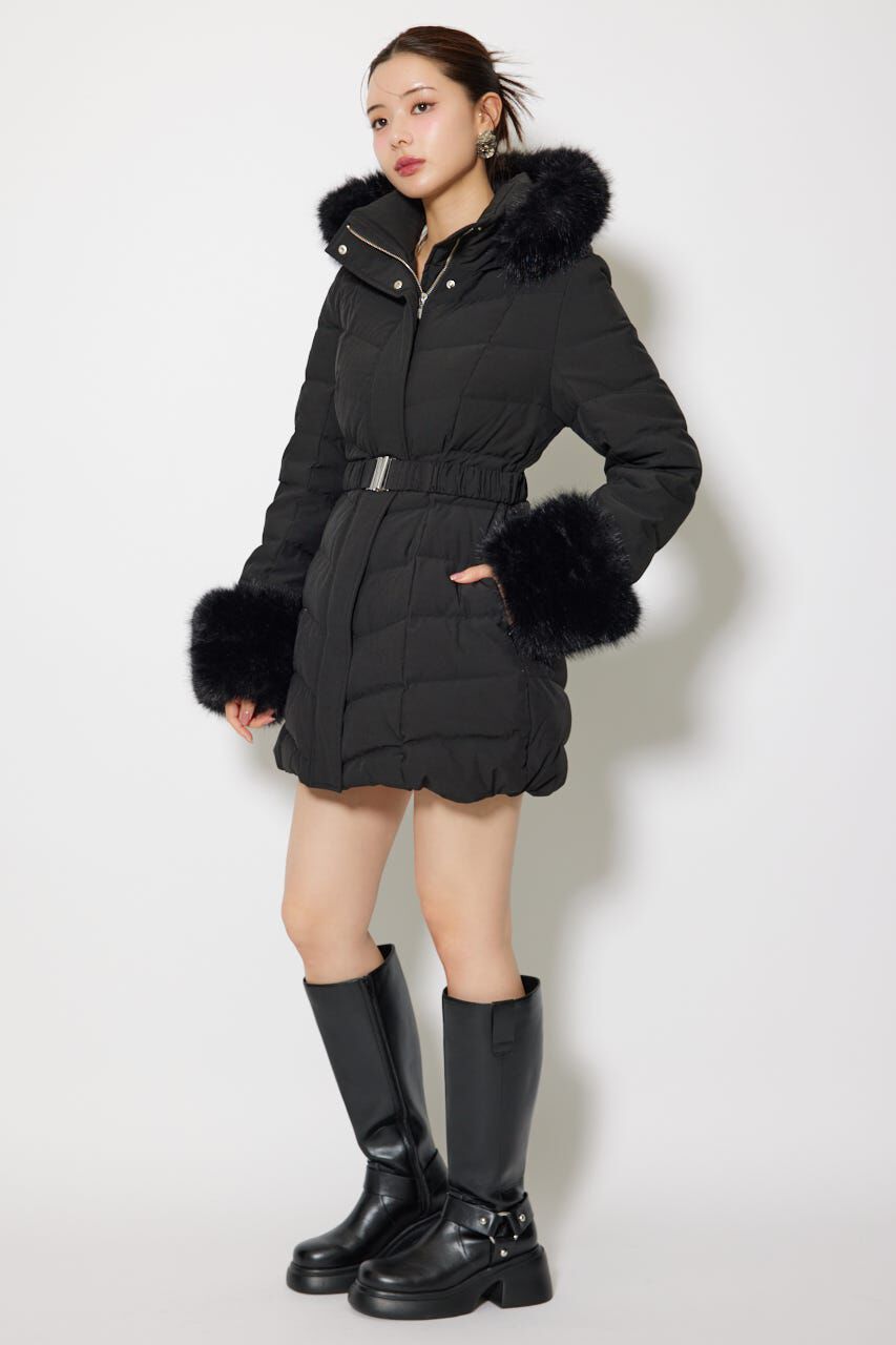 rienda「Aラインダウンワンピコート」|その他|