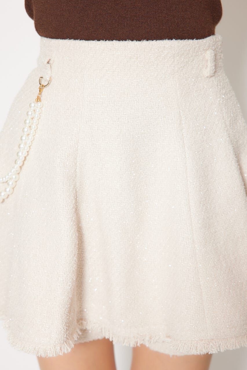 rienda「ツイードフレアスコートショートパンツ」|その他|