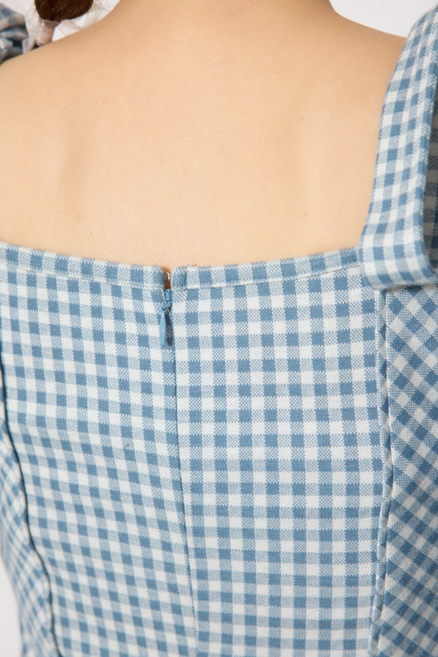 rienda「ギンガムチェックカットワンピース」|ワンピース|