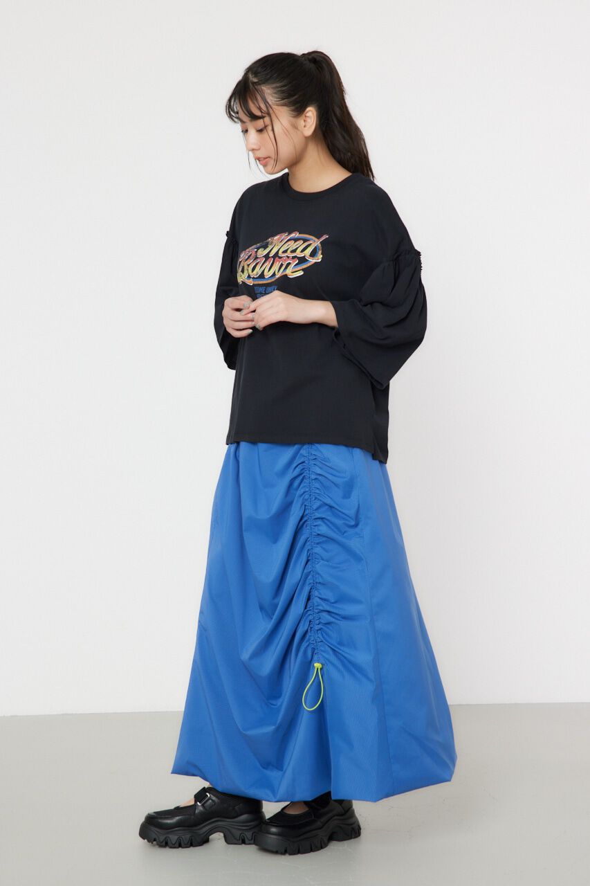 RODEO CROWNS「ワンサイドポケットシャーリングスカート2」|スカート|