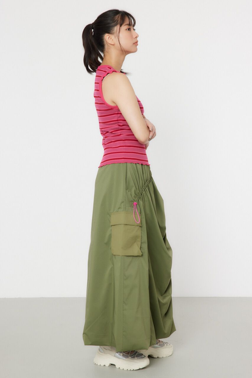 RODEO CROWNS「ワンサイドポケットシャーリングスカート2」|スカート|