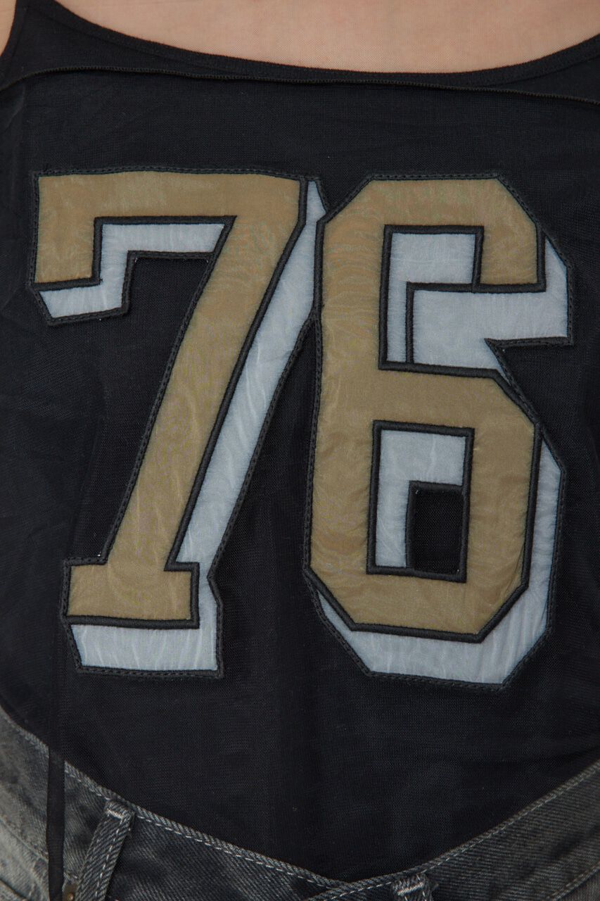 RODEO CROWNS「ミリタリーナンバリングシアートップス」|シャツ・ブラウス|