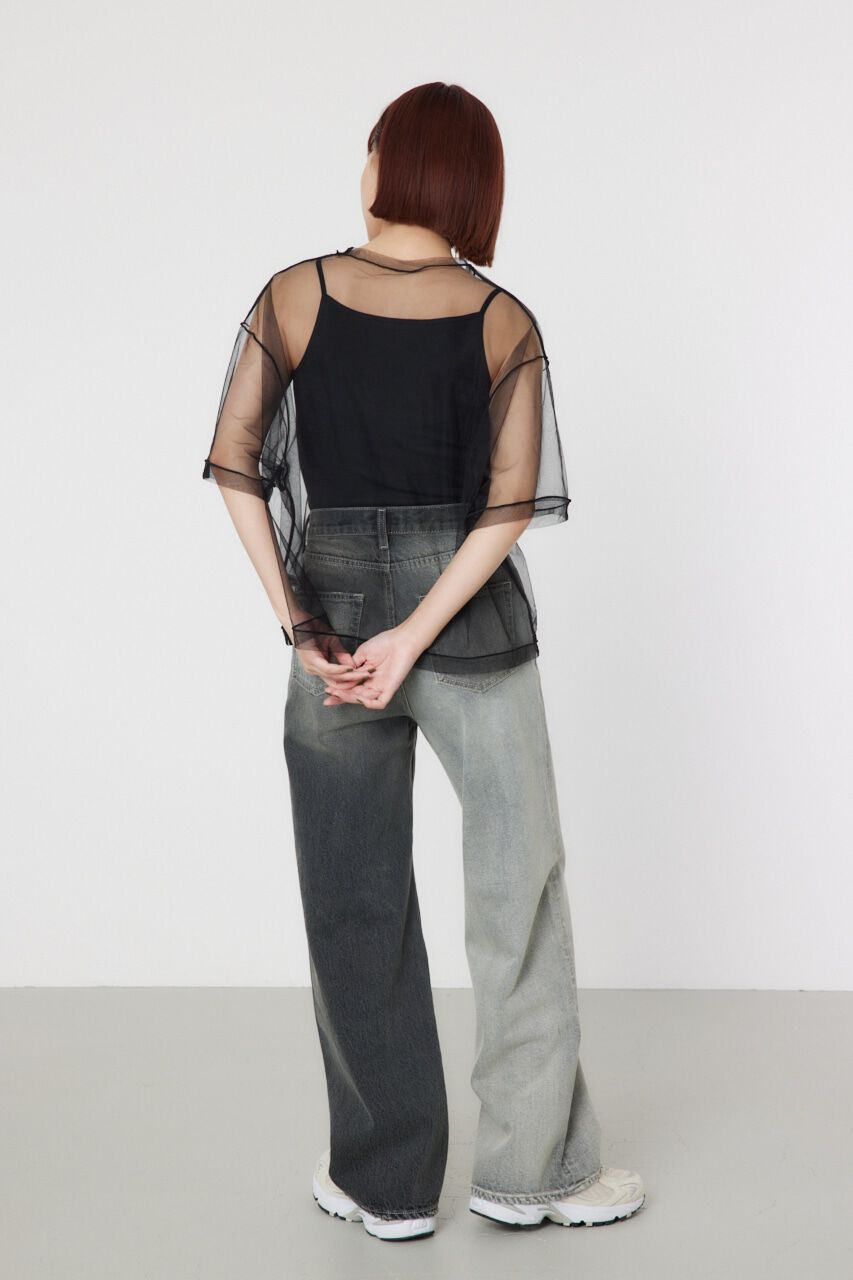 RODEO CROWNS「ミリタリーナンバリングシアートップス」|シャツ・ブラウス|