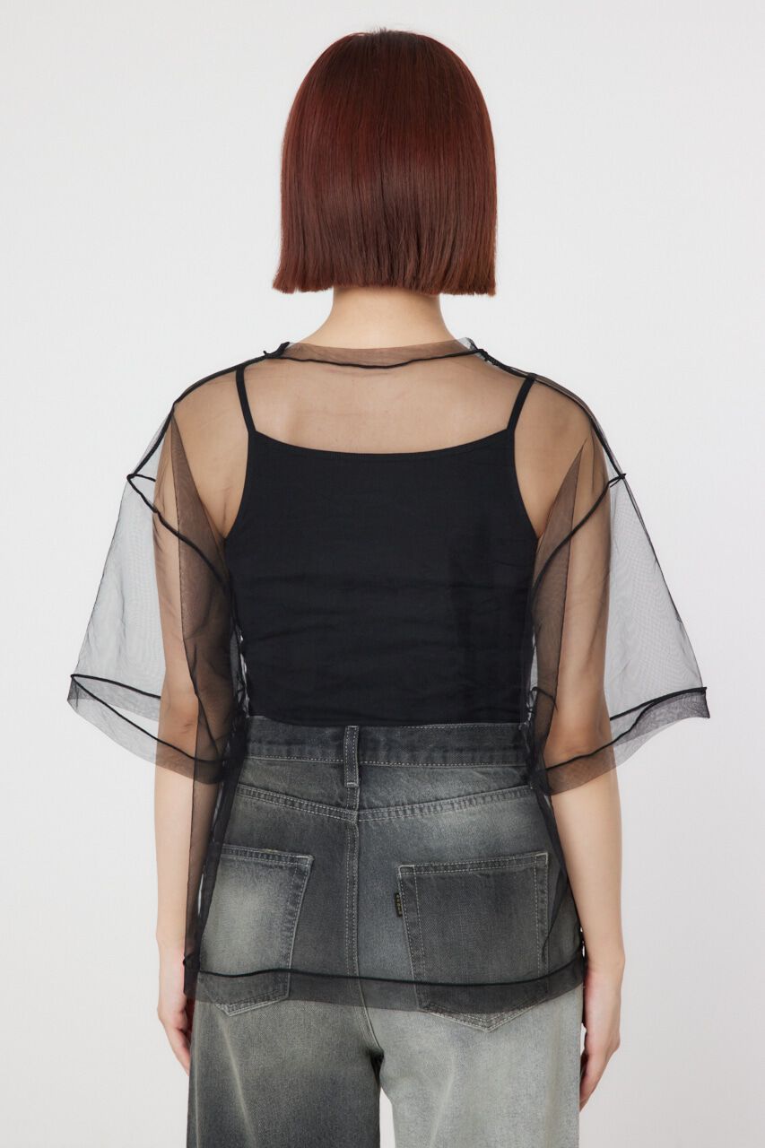 RODEO CROWNS「ミリタリーナンバリングシアートップス」|シャツ・ブラウス|