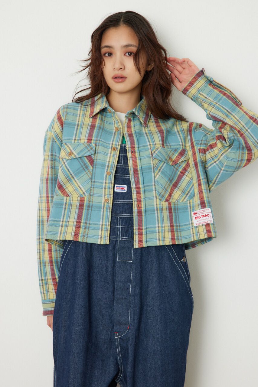 RODEO CROWNS「CHECK OVER シャツ」|シャツ・ブラウス|