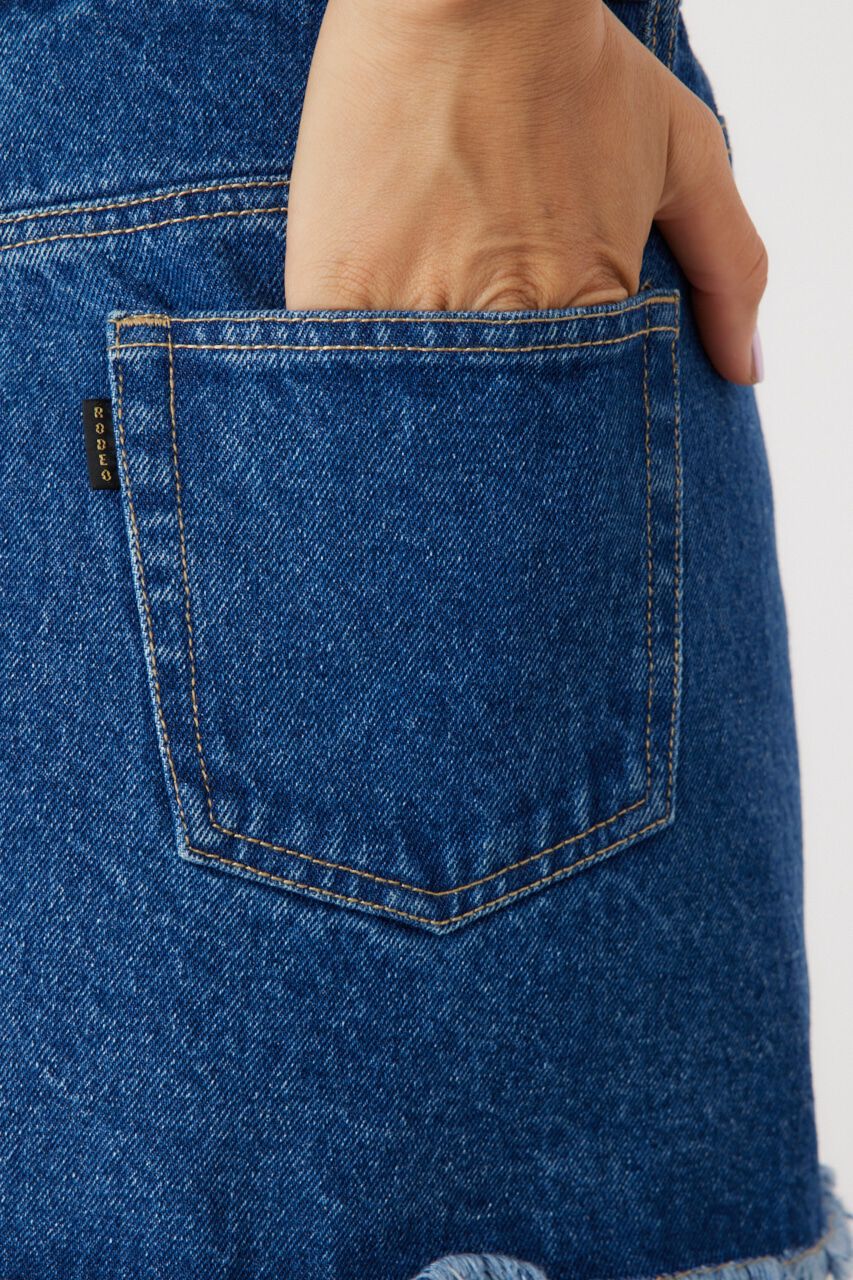 RODEO CROWNS「デニムスカート レイヤード スラックス」|その他|