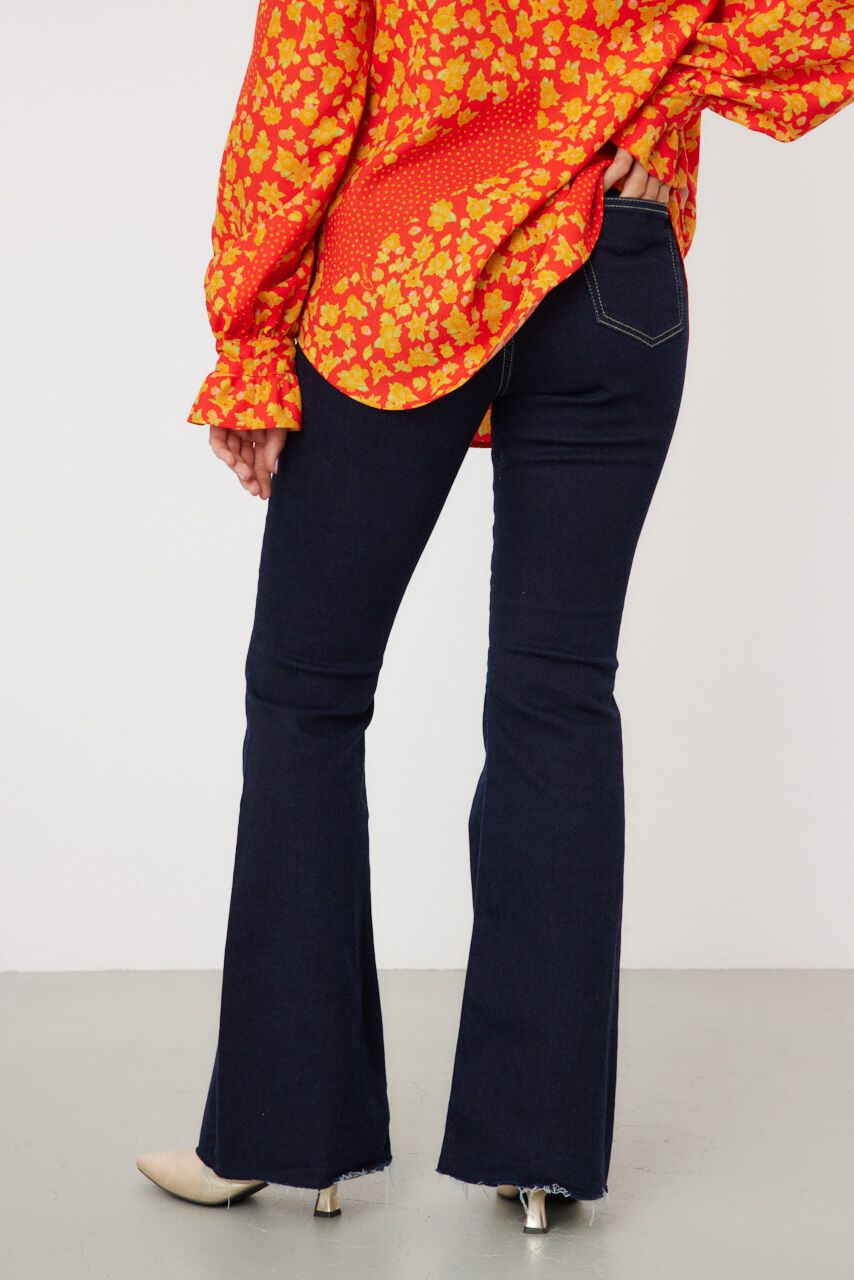 RODEO CROWNS「カットオフスリムフレアデニム」|デニム|