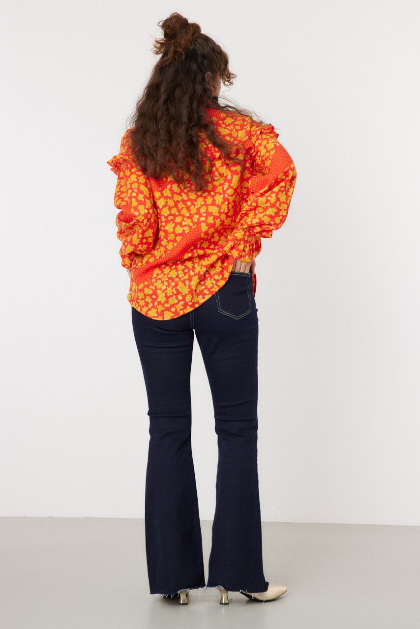 RODEO CROWNS「カットオフスリムフレアデニム」|デニム|