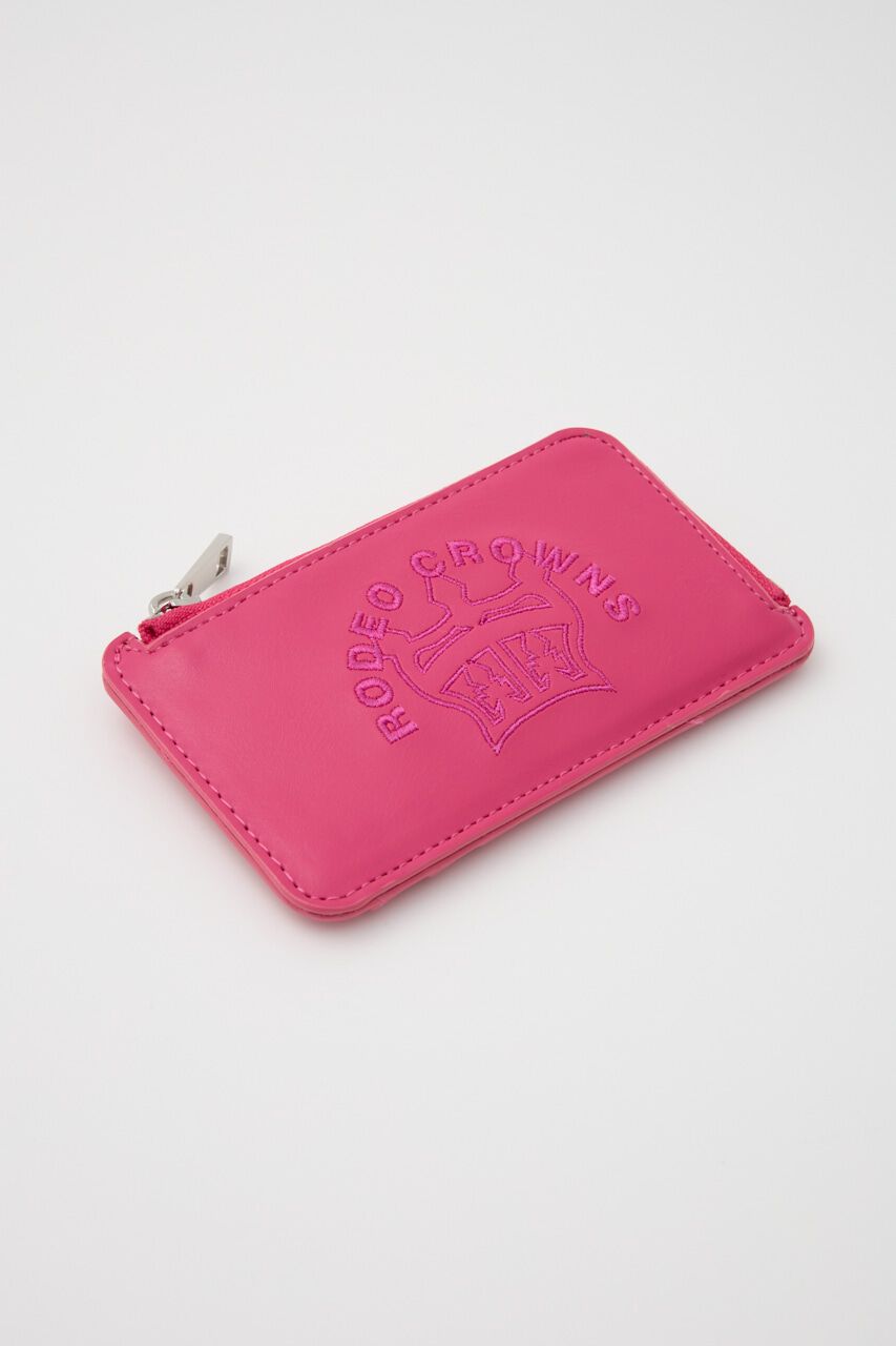 RODEO CROWNS「ロゴジップカードケース」|財布|