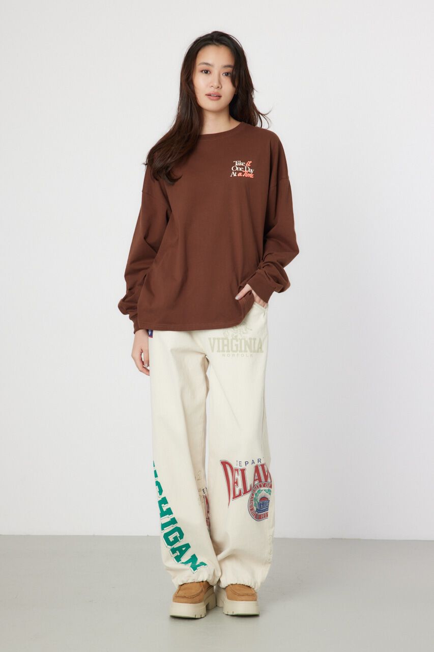 RODEO CROWNS「ONE DAY L/S Tシャツ」|Tシャツ・カットソー|