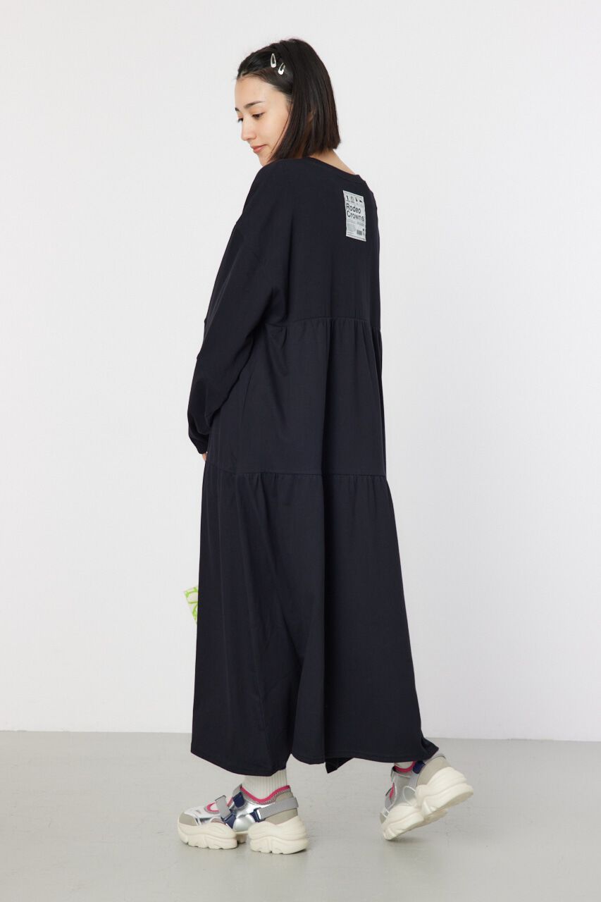 RODEO CROWNS「ネームパッチティアードマキシワンピース」|ワンピース|