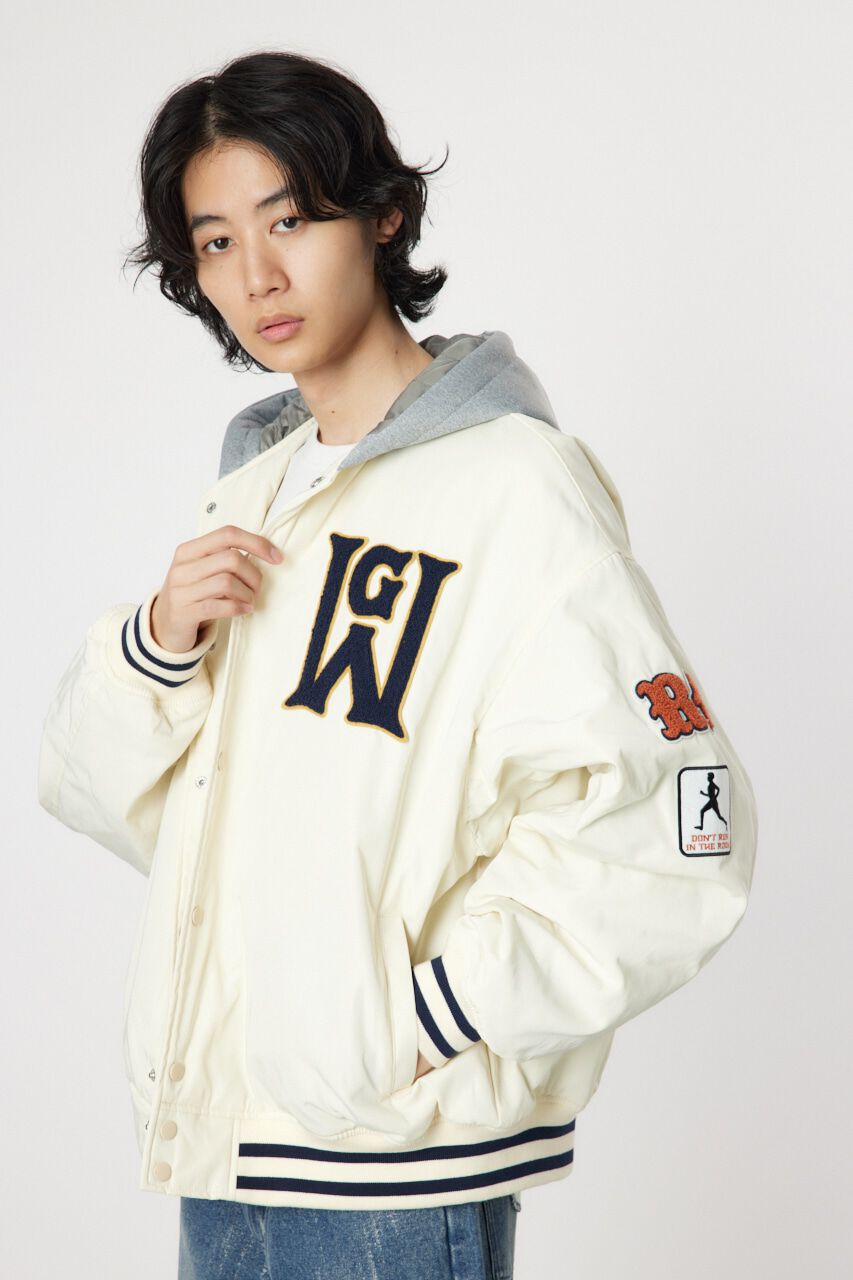 RODEO CROWNS「フーデッドアワードジャケット」|ブルゾン・スタジャン|