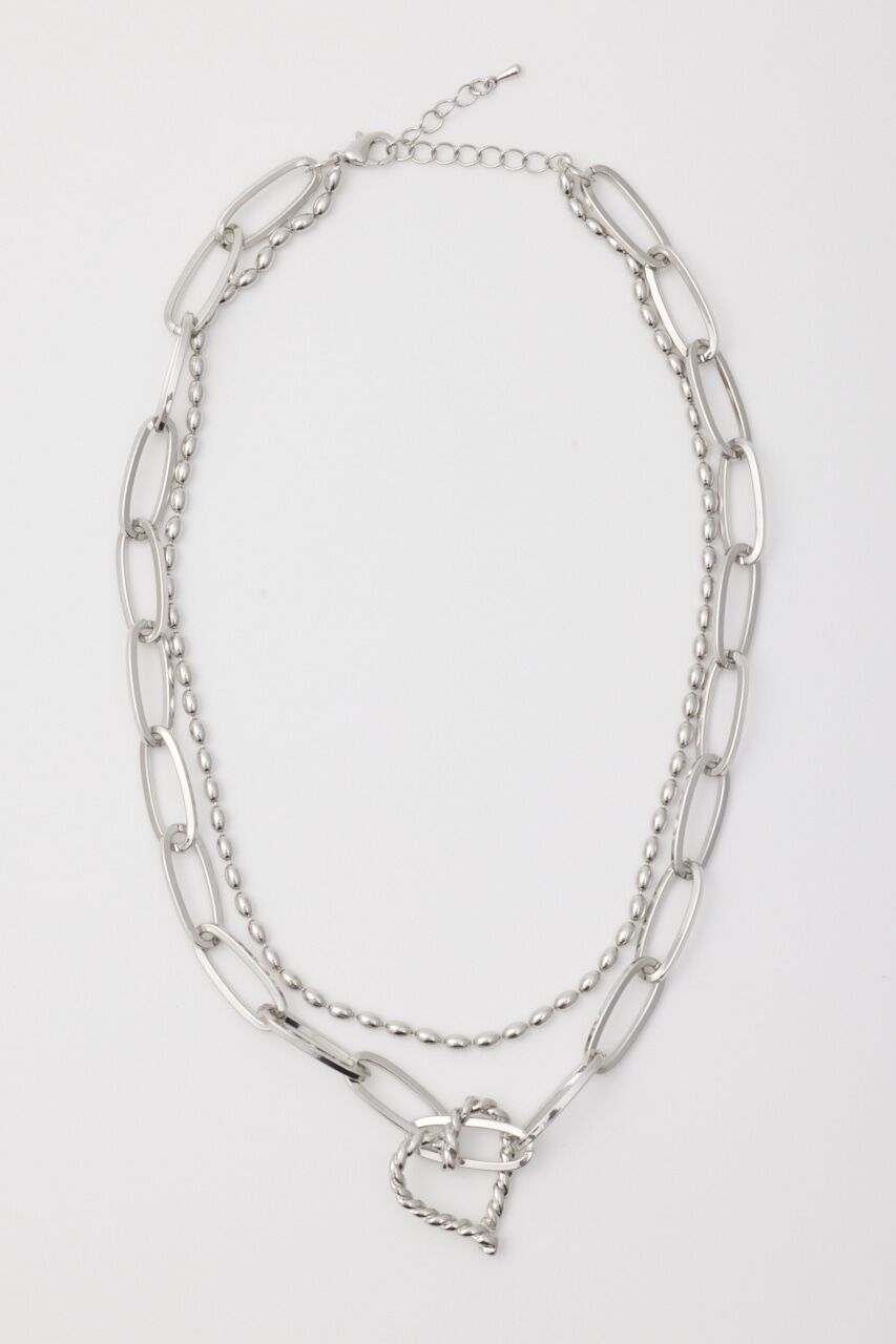 RODEO CROWNS「ハート二連ネックレス」|ネックレス|