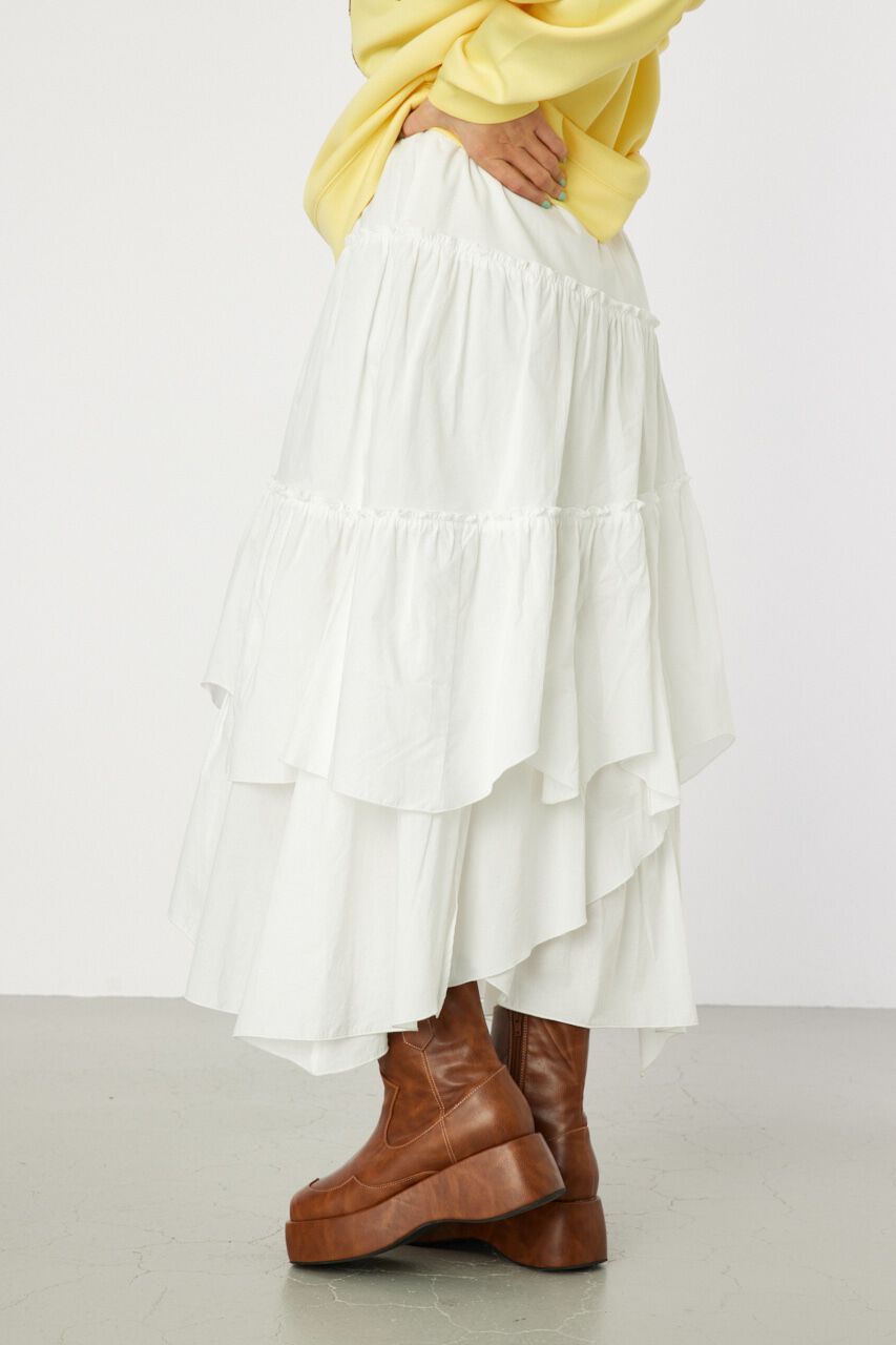 RODEO CROWNS「ランダムティアードスカート」|スカート|