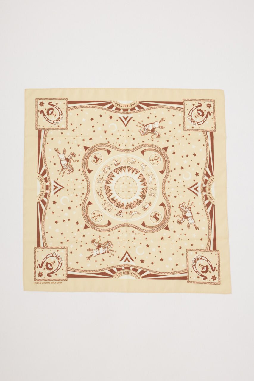 RODEO CROWNS「バンダナ柄 プリントスカーフ」|その他|柄YEL5