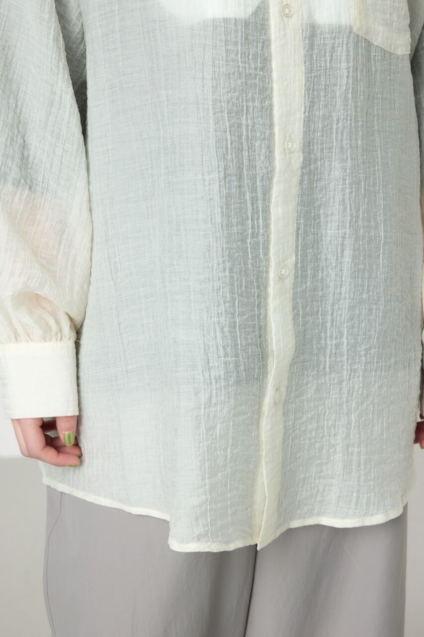 RODEO CROWNS「ワッシャーフーディーシャツ」|シャツ・ブラウス|