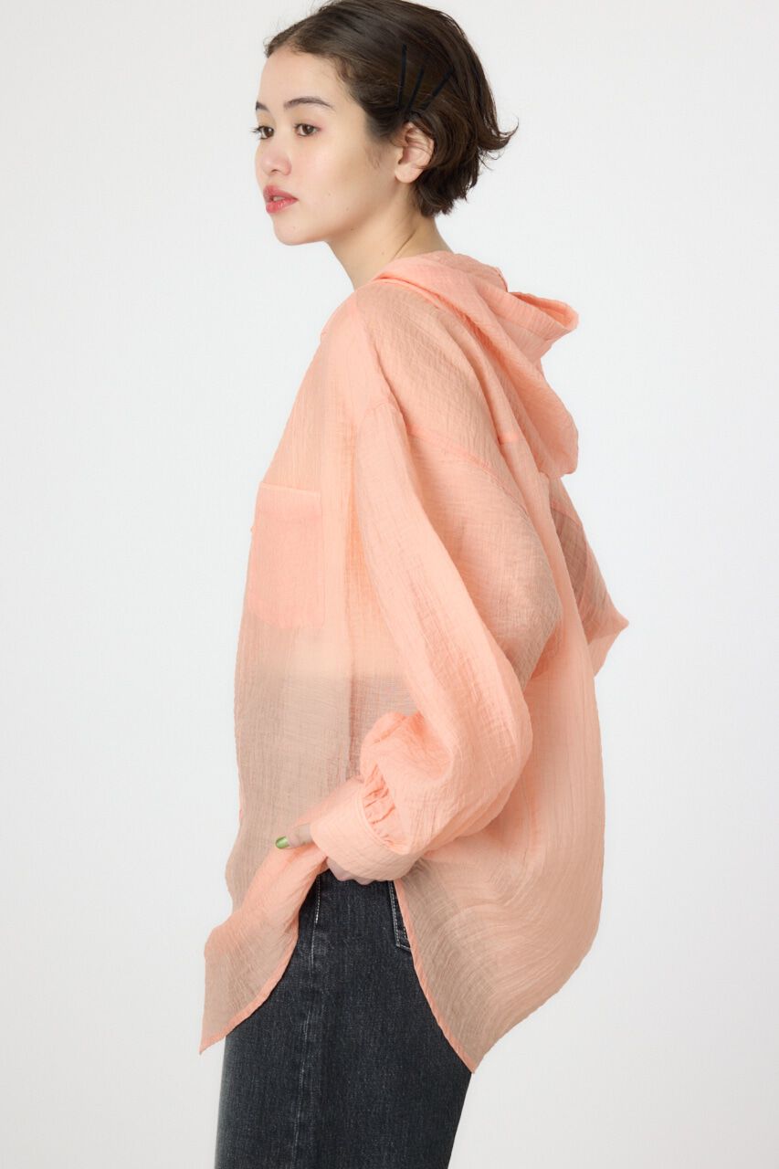 RODEO CROWNS「ワッシャーフーディーシャツ」|シャツ・ブラウス|