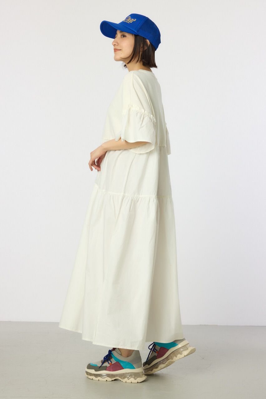 RODEO CROWNS「ピグメントドッキングティアードワンピース」|ワンピース|