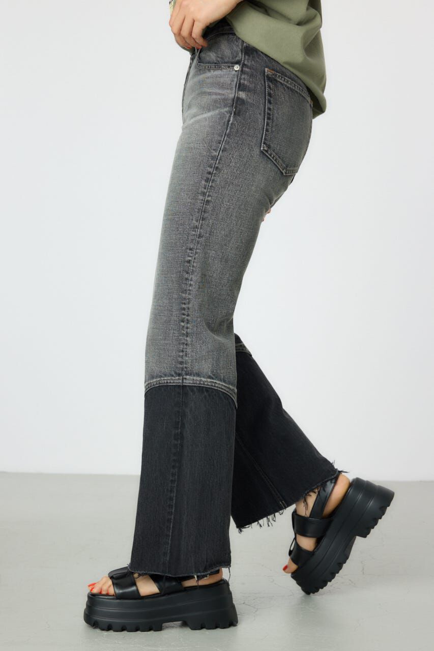 RODEO CROWNS「HEM WESTERN デニムパンツ」|デニム|