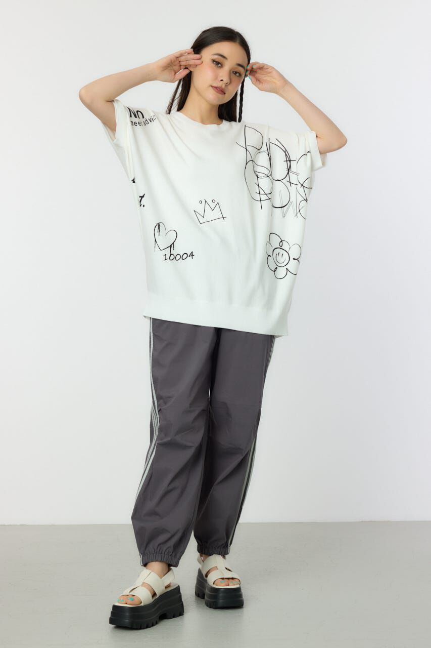 RODEO CROWNS「ラクガキドルマンニット」|ニット・セーター|