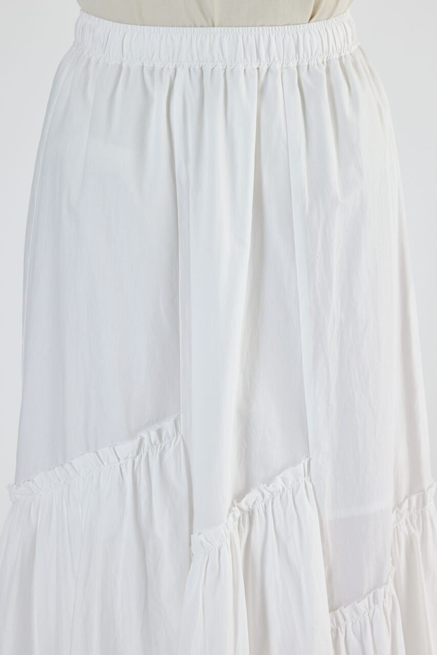 RODEO CROWNS「アシンメトリーギャザースカート」|スカート|