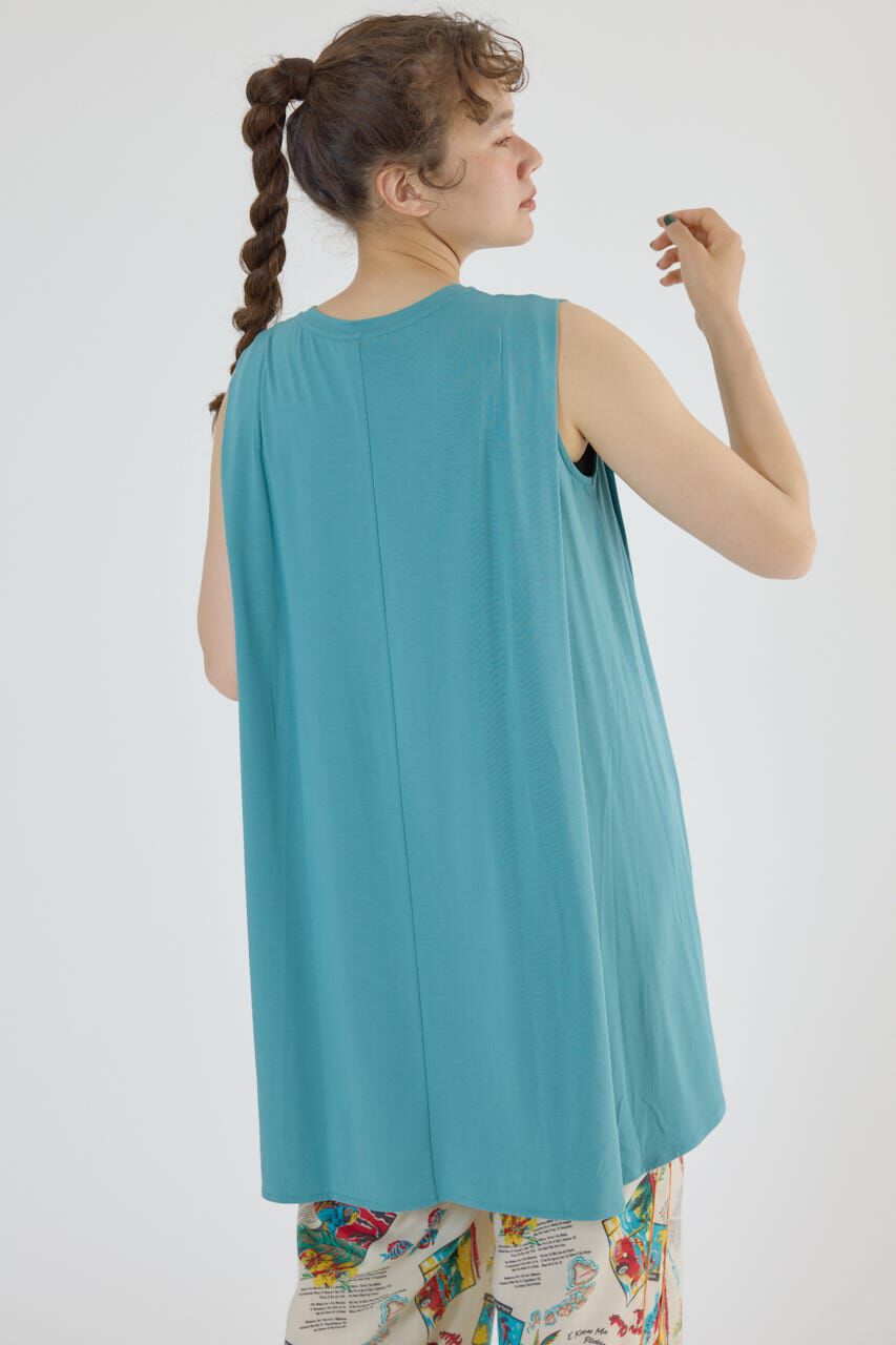 RODEO CROWNS「T/F ノースリーブチュニック」|タンクトップ|