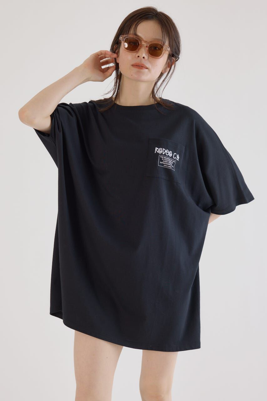 RODEO CROWNS「ストリートFace Logo Tワンピース」|ワンピース|