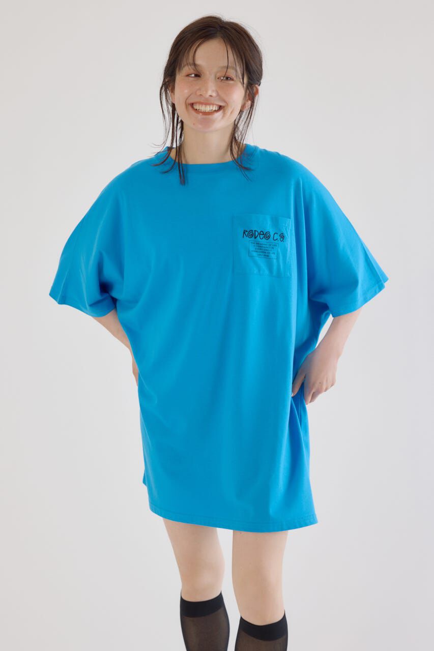 RODEO CROWNS「ストリートFace Logo Tワンピース」|ワンピース|