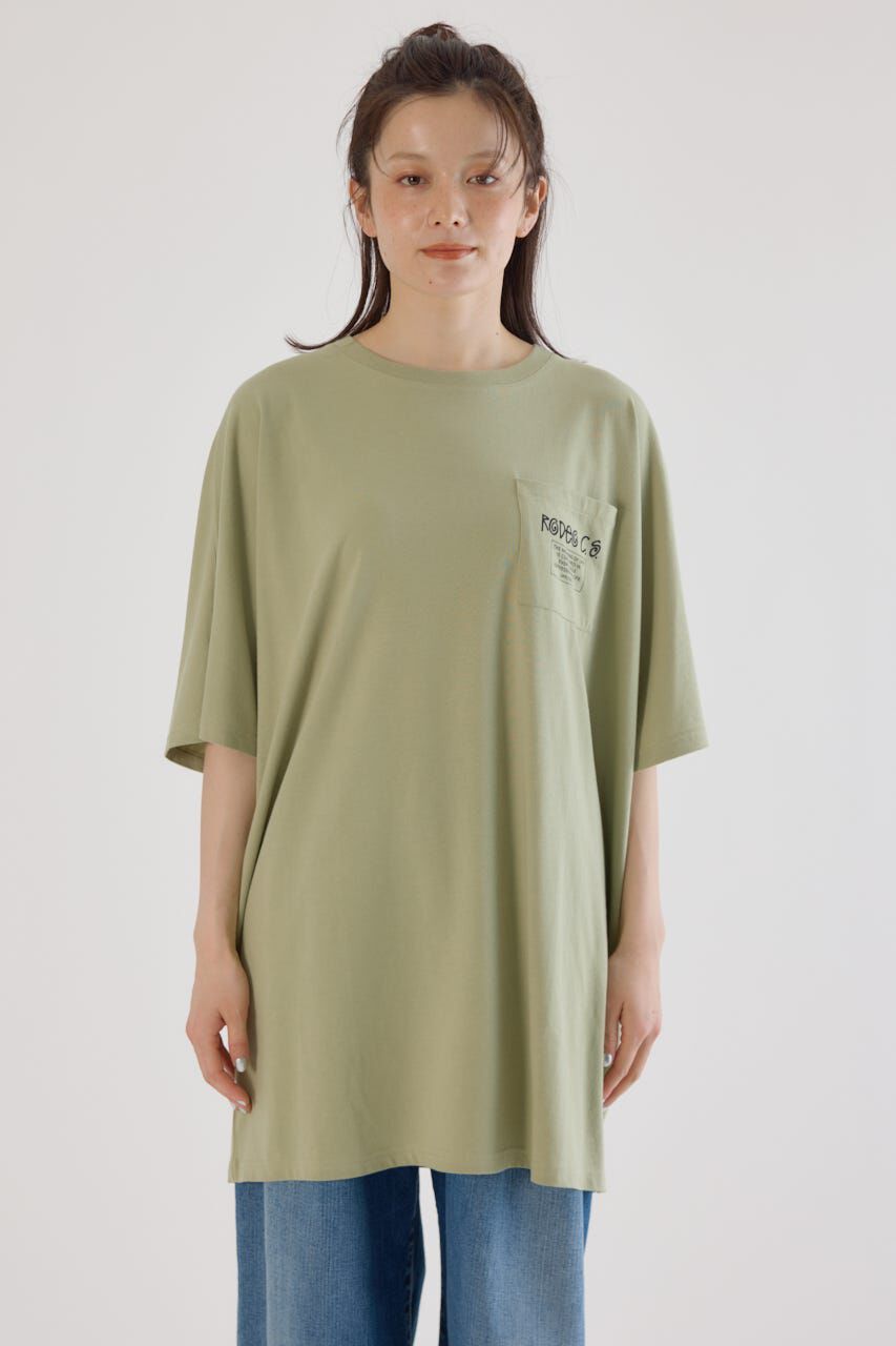 RODEO CROWNS「ストリートFace Logo Tワンピース」|ワンピース|